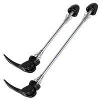 CyclingDeal - Front 112mm Rear 148.5mm - Mountain Bike Bicycle Quick Release Skewers - Axles Set Replacement - QR Lever Set For Wheel Hub