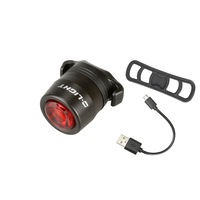 D-LIGHT 15 Lumen USB Rechargeable Aluminum Construction Rear Light