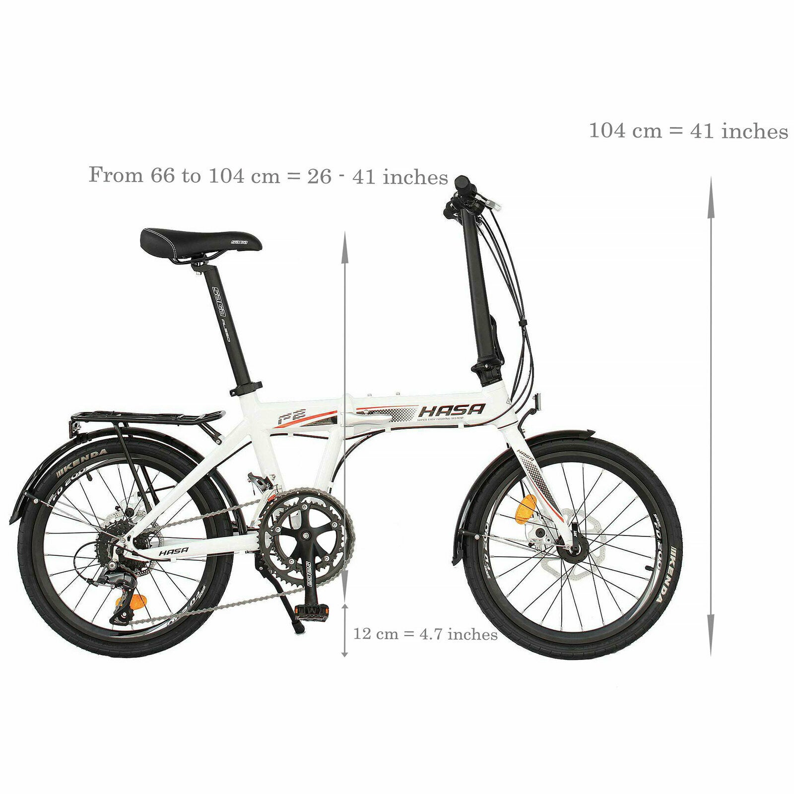 folding bike shimano