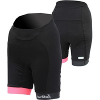 Jackbroad Premium Quality Cycling Padded Shorts Black Pink