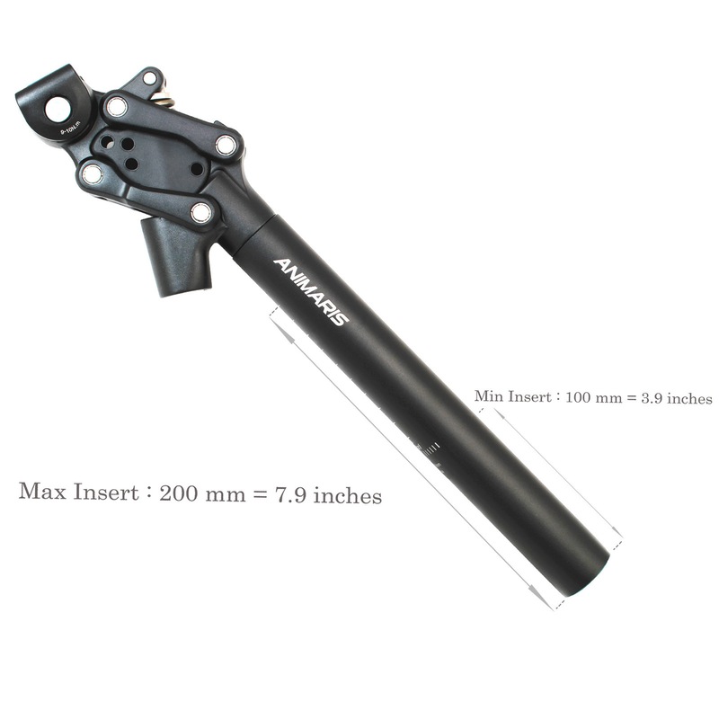 Buy SATORI Animaris Bicycle Suspension Seatpost 350mm MyDeal