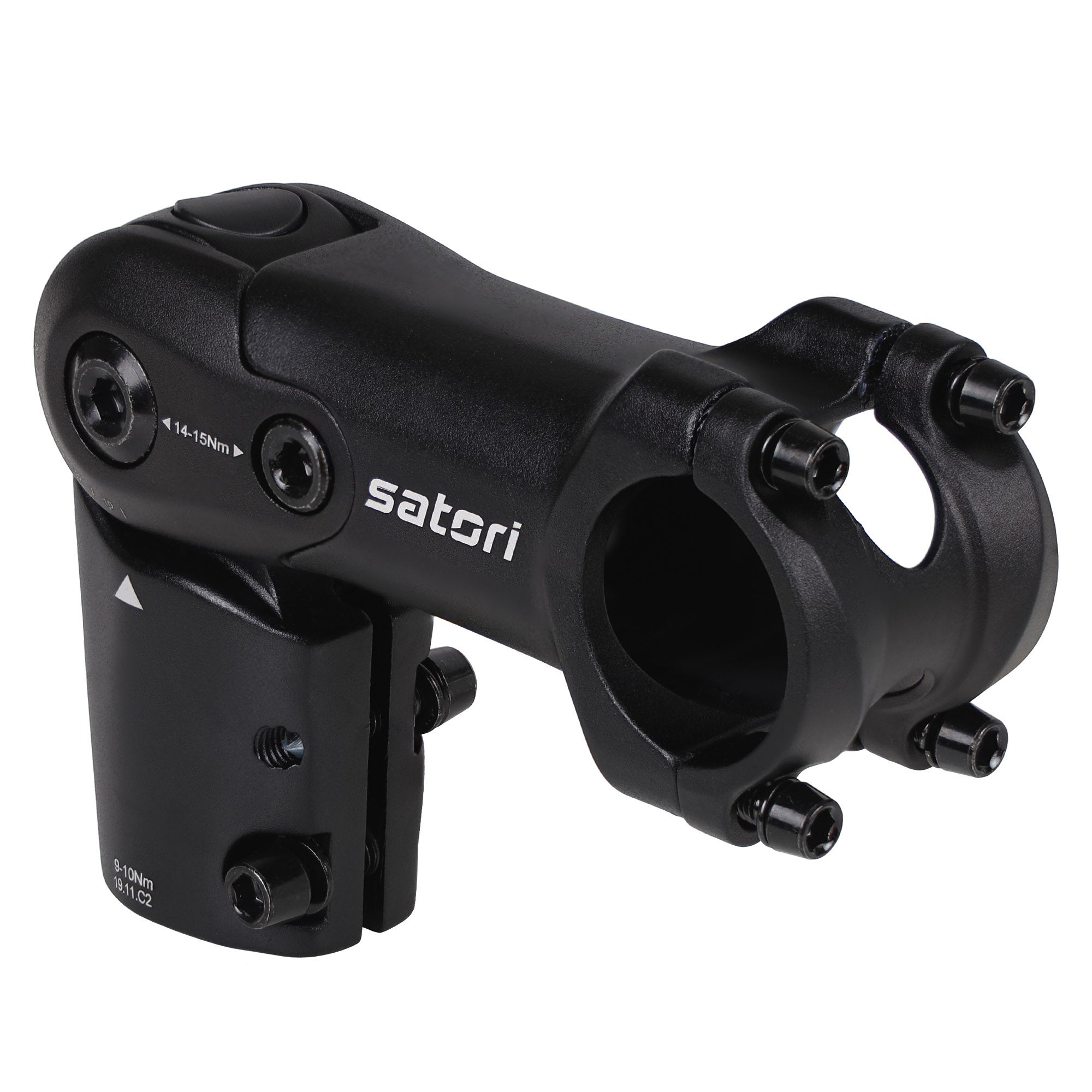 SATORI UP2+ E Bike Bicycle Riser Extension Adjustable Stem 1-1/8" x31.8mm x 65mm/90mm/110mm