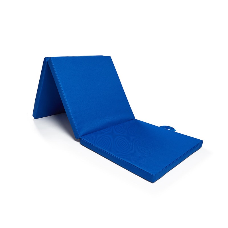 TriFold Folding Exercise Floor Mat 180X60 cm with Carrying Handles