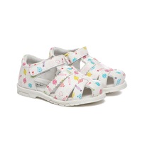 TARRAMARRA® Kids Hoop and Loop Roma Girls Sandals Candy