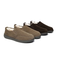 AUSTRALIAN SHEPHERD® UGG Slippers Men Sheepskin Wool Ankle Dino