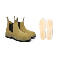 AUSTRALIAN SHEPHERD® UGG Men Steel Toe Cap Wool Insoles Work Safety Boots Arlo