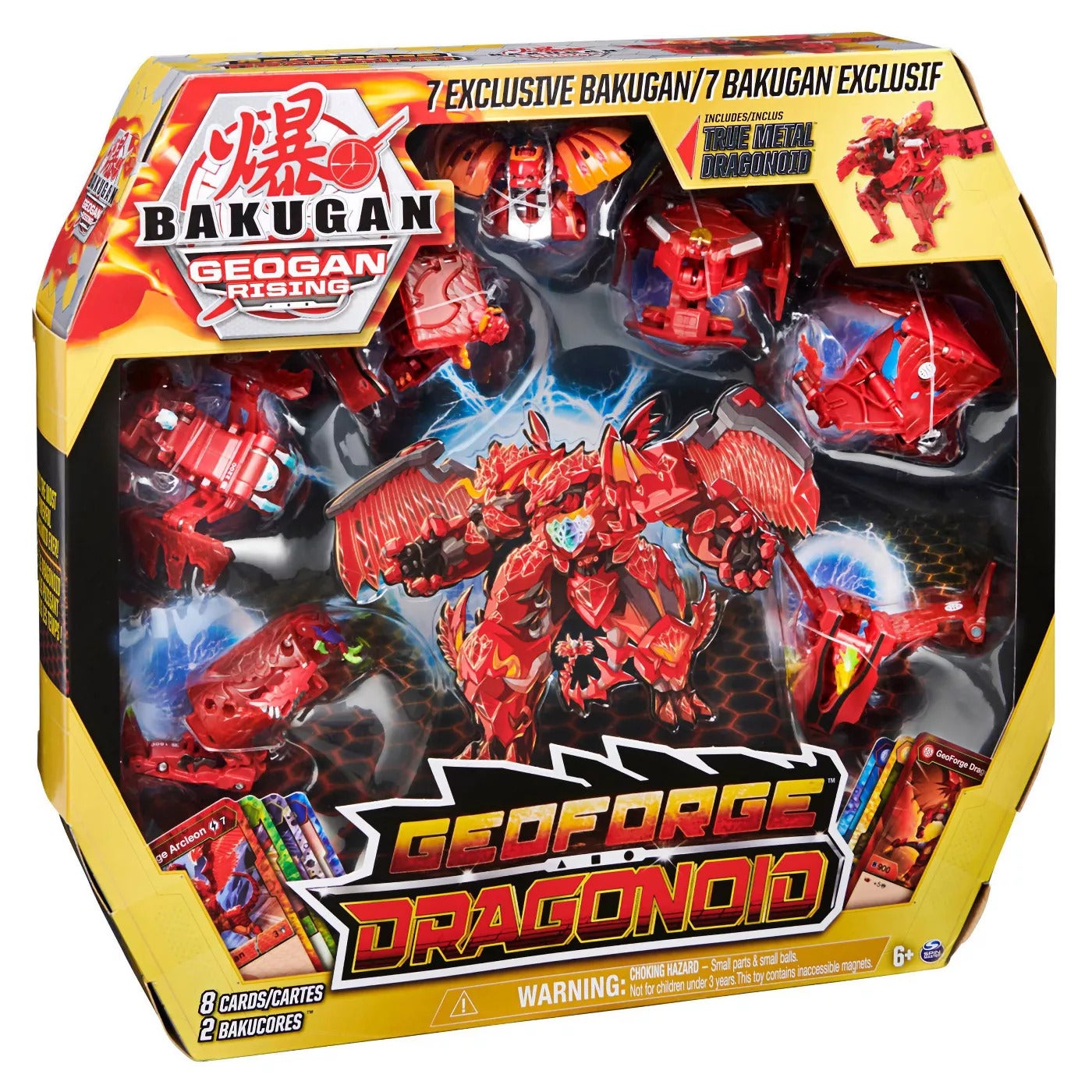 bakugan geogan rising george dragonoid