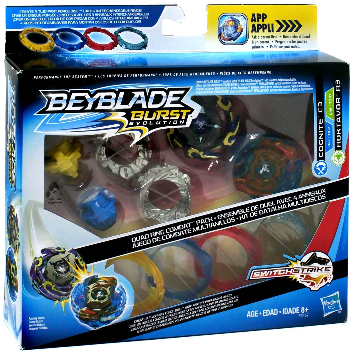 Beyblade burst evolution 2024 rc battle pack