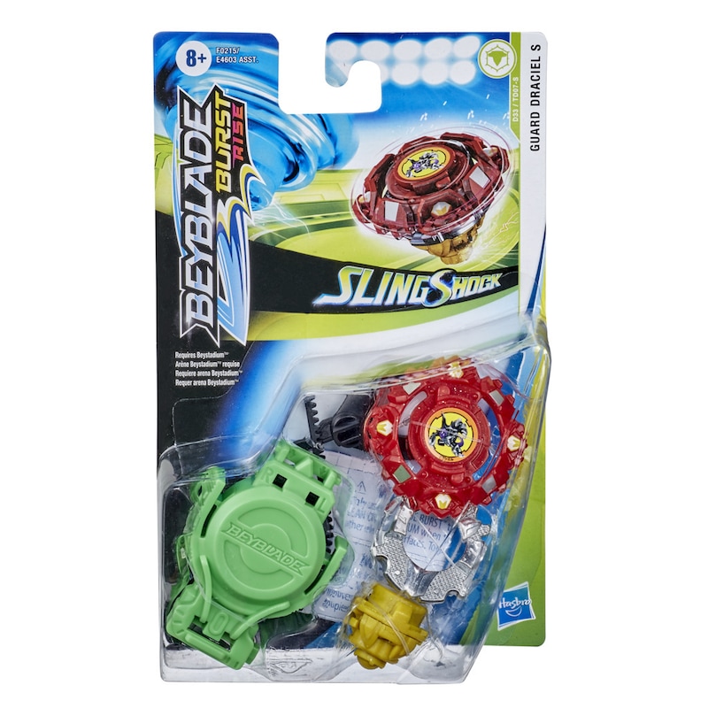 Buy Beyblade Burst Rise Slingshock Guard Draciel S Starter Pack - MyDeal