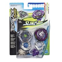 Beyblade Burst Turbo Slingshock Dual Pack Morrigna + Tornado-X Yegdrion