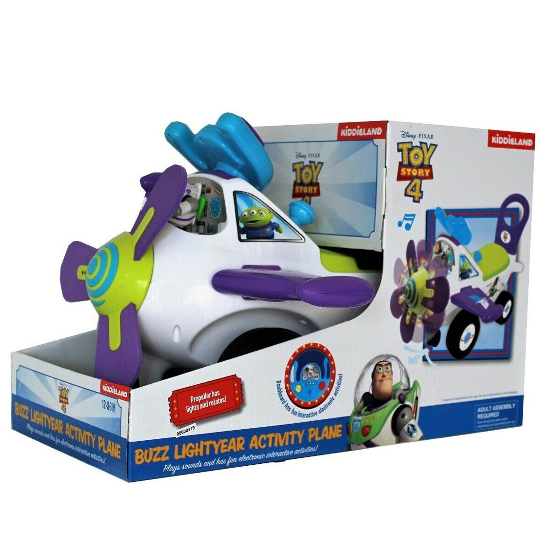 buzz lightyear airplane ride on
