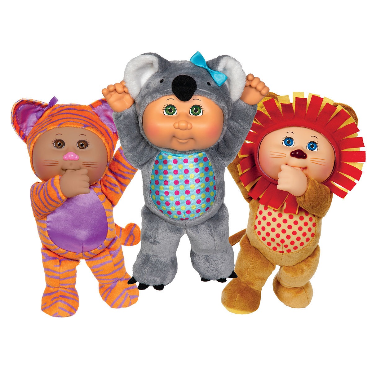 3 pack of cabbage patch dolls
