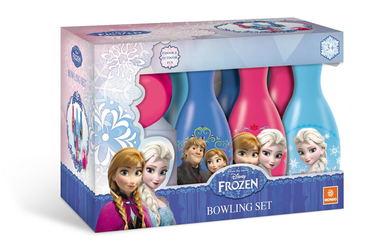 frozen bowling ball set