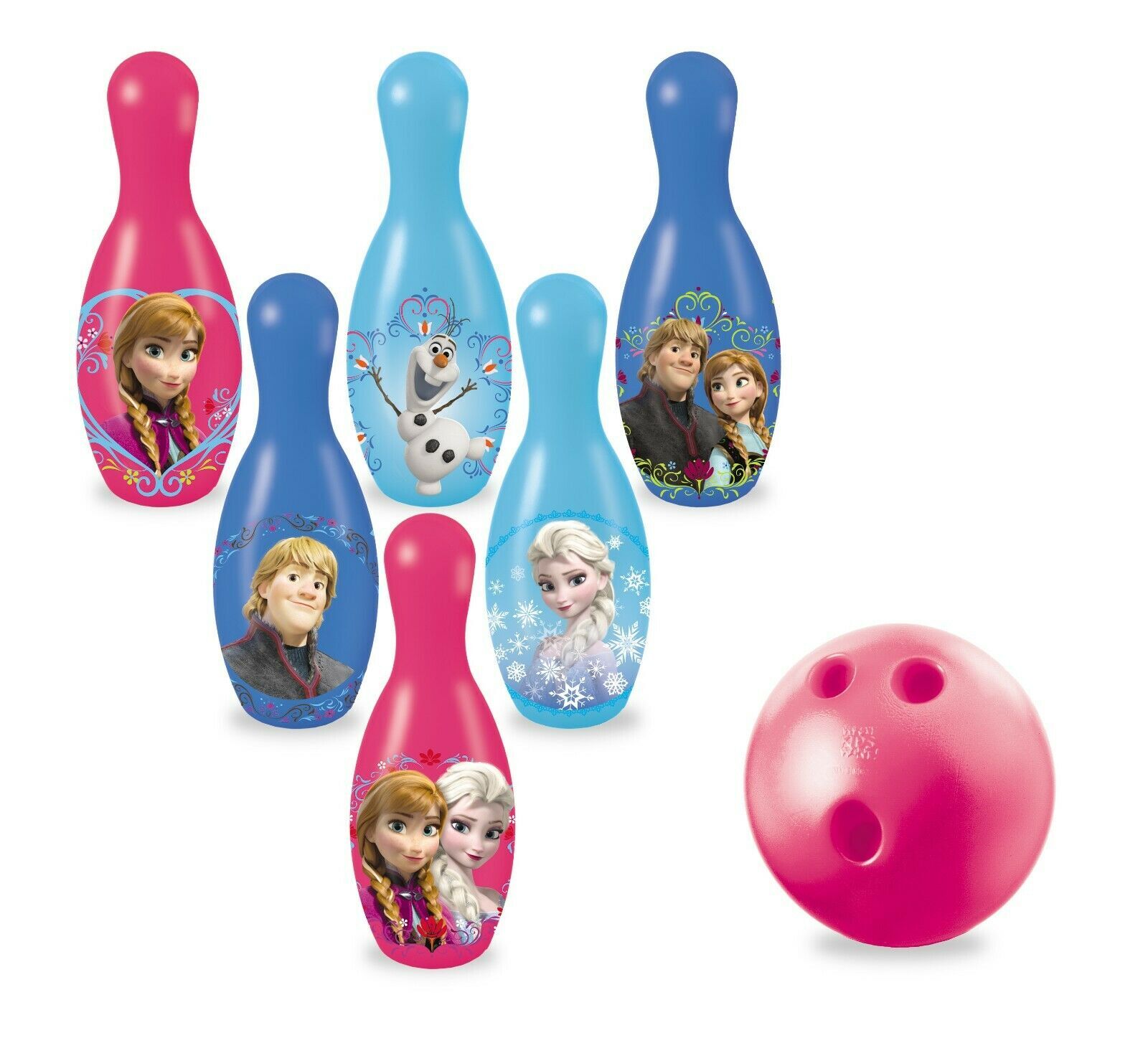 frozen bowling ball set