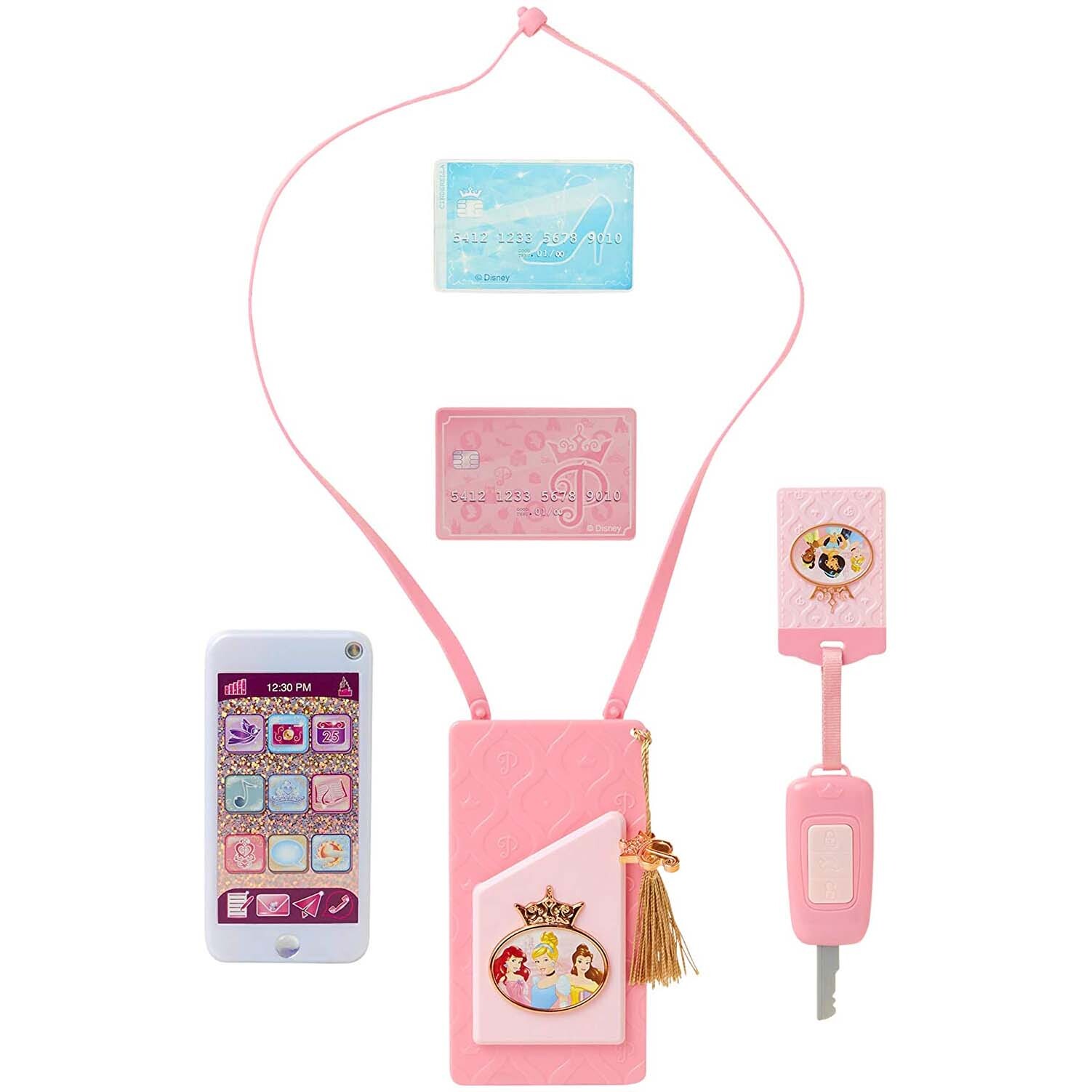 disney princess style on the go phone set