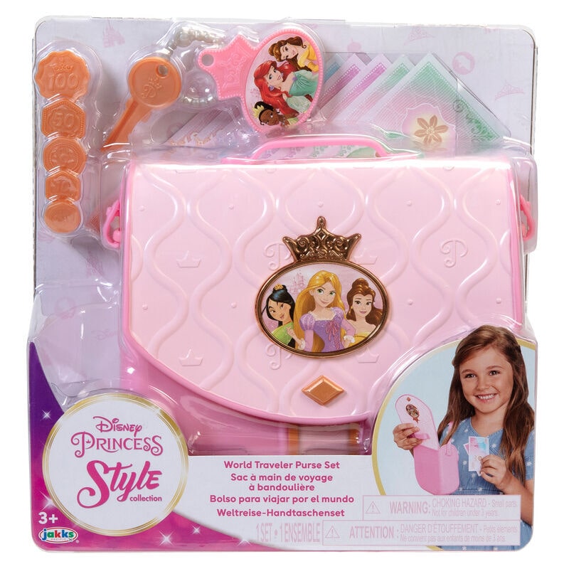 disney princess world traveler purse set