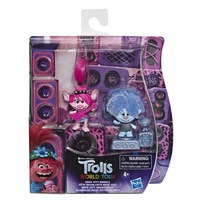 DreamWorks Trolls World Tour Rock CIty Bobble with 2 Figures