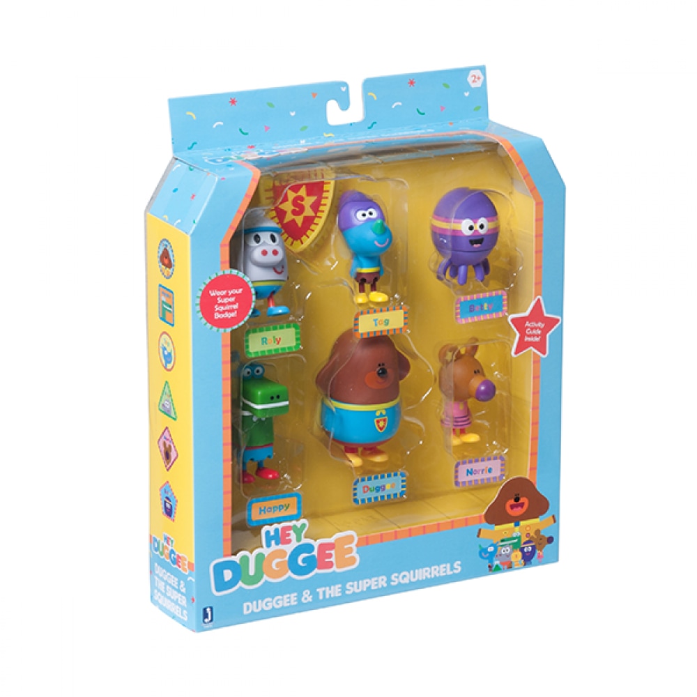 Buy Hey Duggee Squirrels Collectible Set in Blue MyDeal