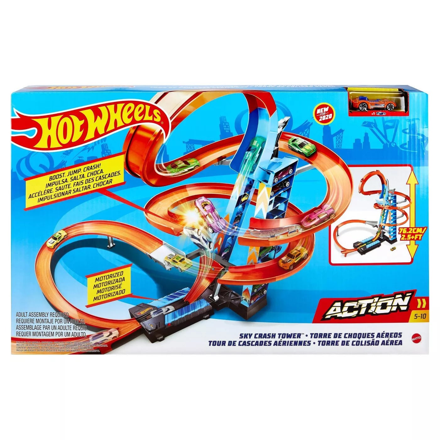 hot wheels action crash