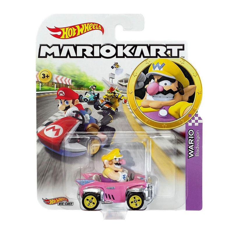 Buy Hot Wheels Mario Kart Wario Badwagon MyDeal