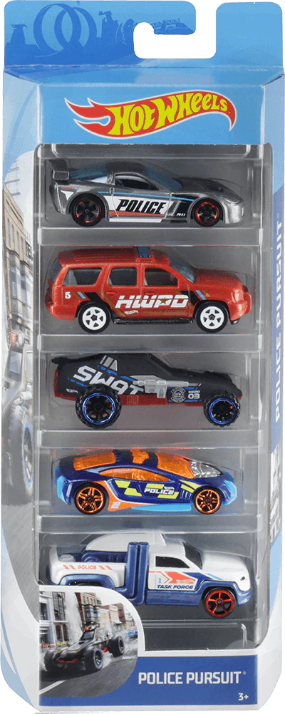 police pursuit hot wheels