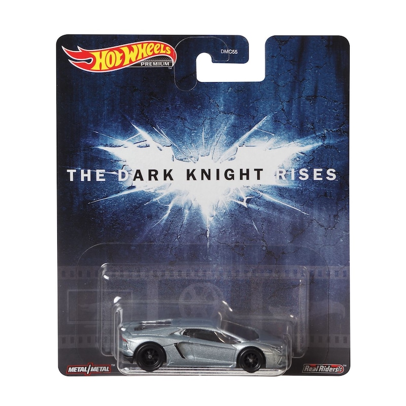 Buy Hot Wheels Premium Retro The Dark Knight Rises Lamborghini - MyDeal