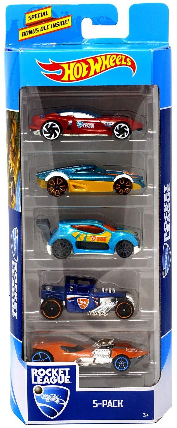 rocket league 5 pack hot wheels