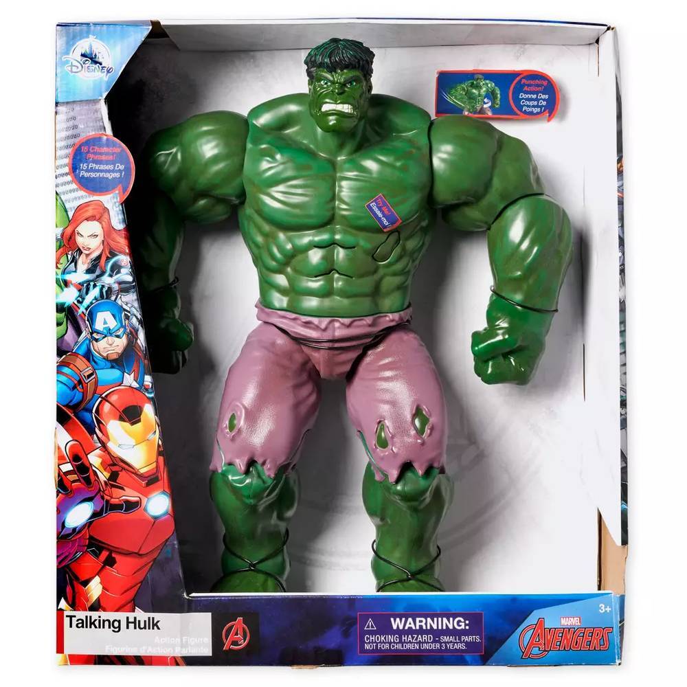 talking hulk disney store