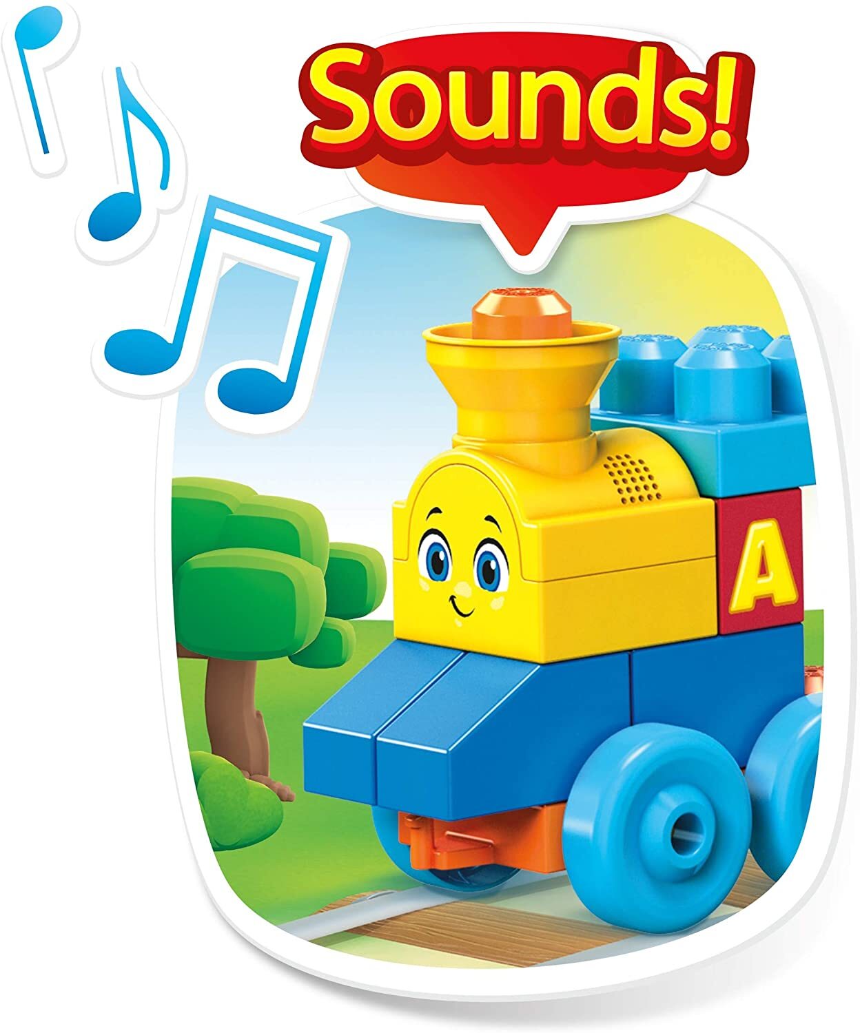 Mega bloks musical sale train