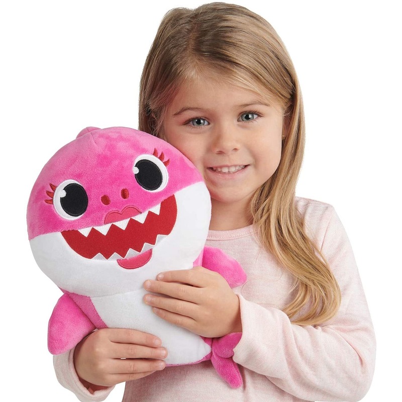 Buy Mummy Pink Baby Shark Singing Plush Pinkfong - MyDeal