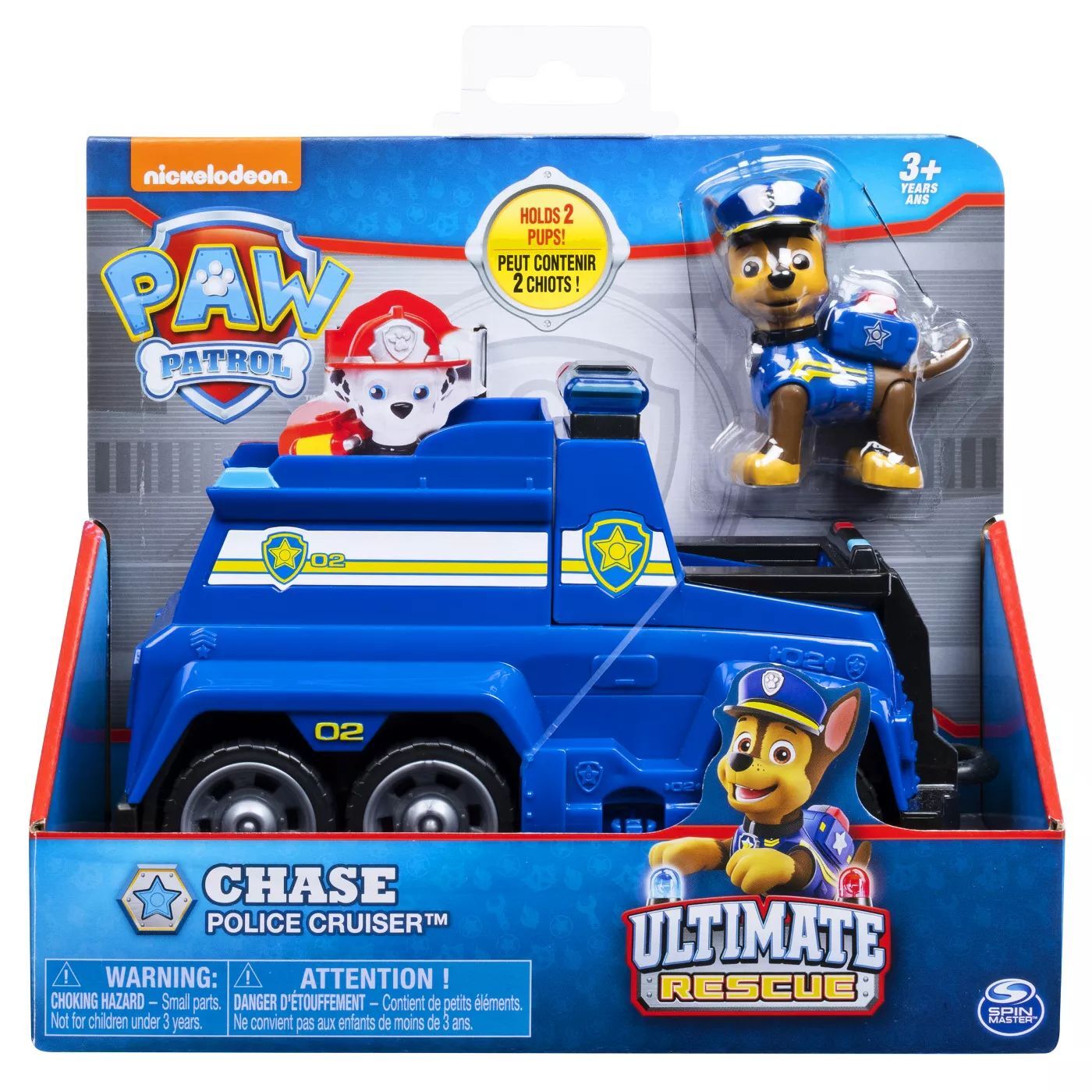 Paw patrol store police chase cruiser