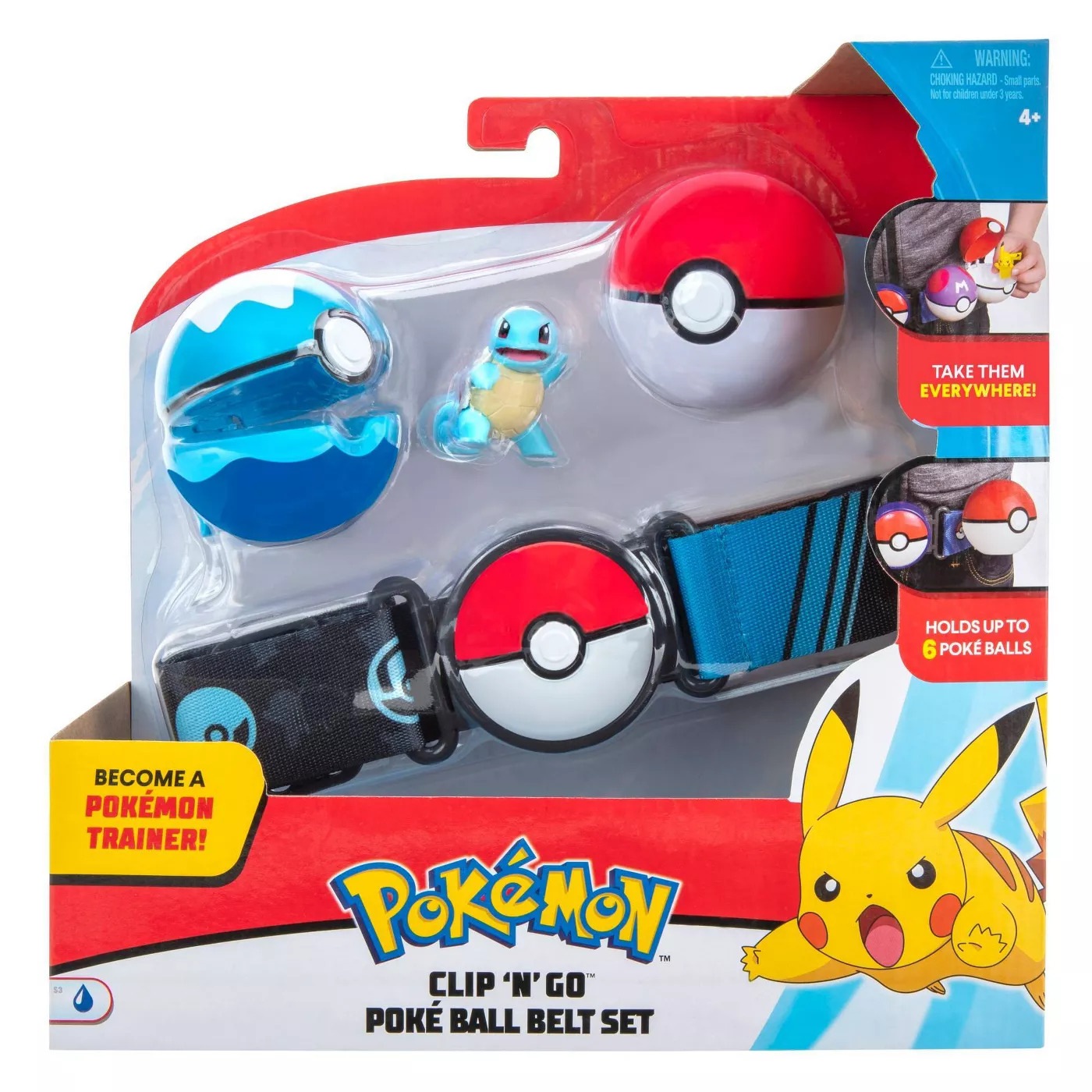 Pokemon ball belt sales set