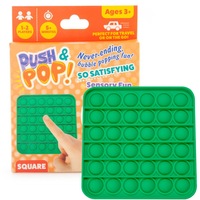 Push & Pop Square Green Pop It