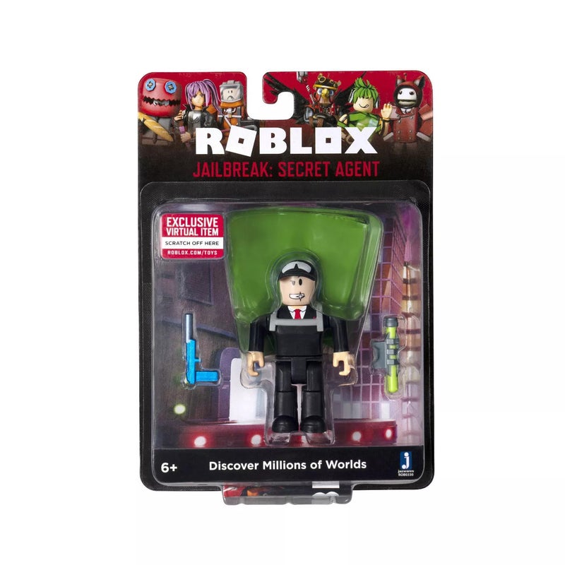  Roblox Action Collection - Jailbreak: Drone Deluxe Vehicle  [Includes Exclusive Virtual Item] : Toys & Games