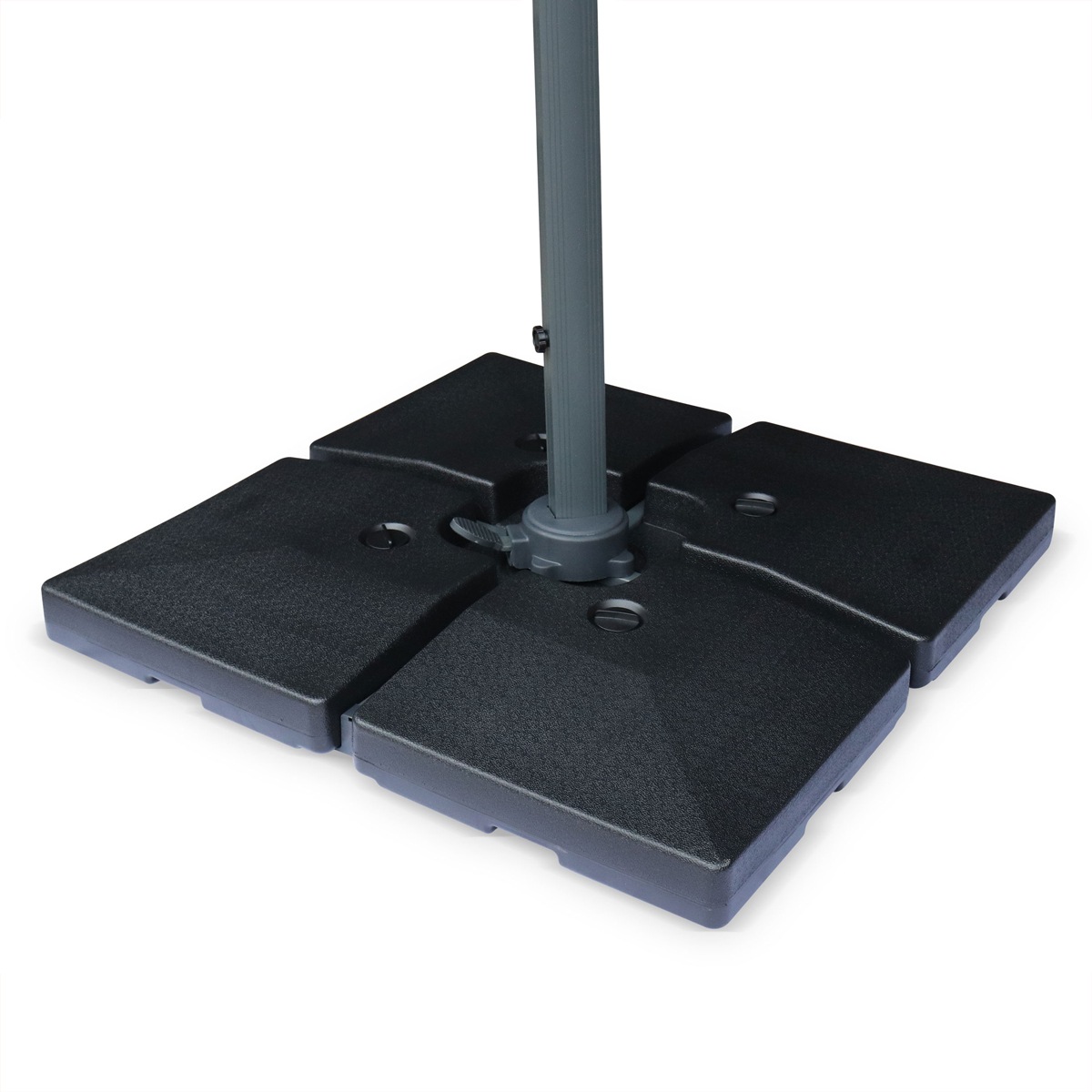 HUBASE4S Set of 4x Large Bracket Weights Umbrella Base Buy Outdoor