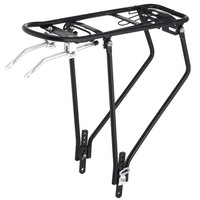Carrier Rear Alloy Folding Adjustable for 26inch-29inch Black