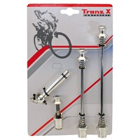 Tranz X Quick Release Hub Skewers For Thief Protection