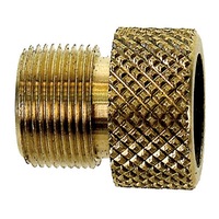 Brass Valve Adaptor F/V to A/V 20mm Long (Set of 2)