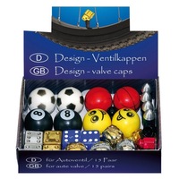  Valve Cap Set Assorted