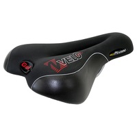 Velo Saddle Velo Plush Gel Deep Channel - Ladies