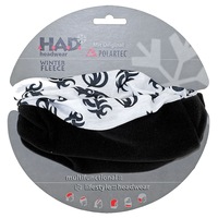 Had Smart Multifunctional Headwear Dragon White/Black Winter Fleece 