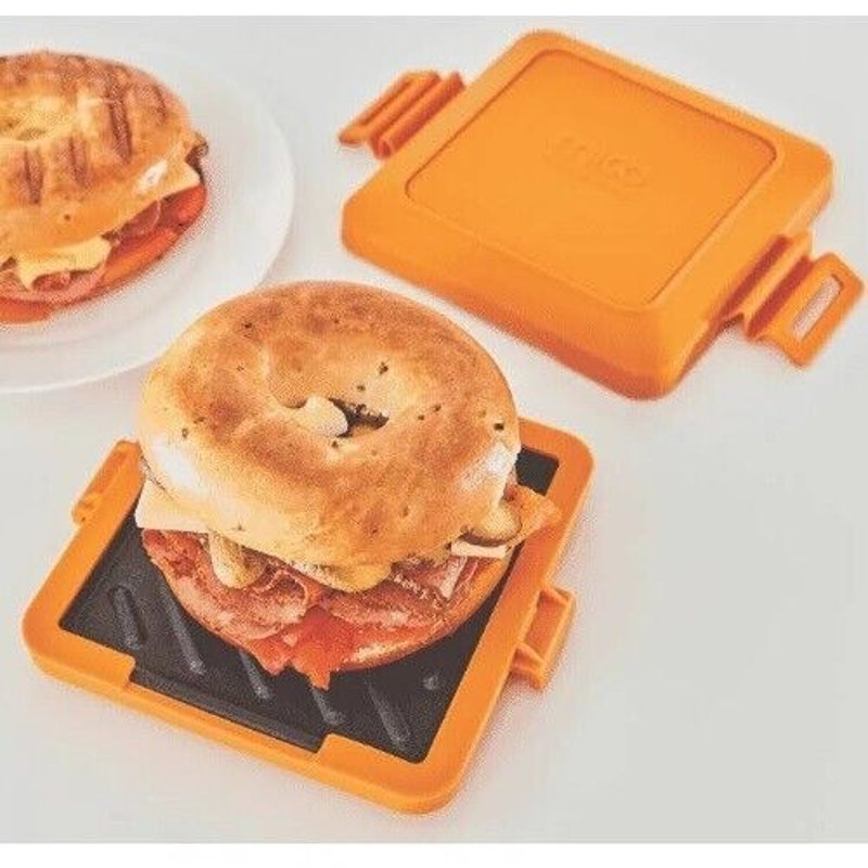 Buy Microwave Toastie Maker Easy to use non-stick sandwich toastie maker -  MyDeal