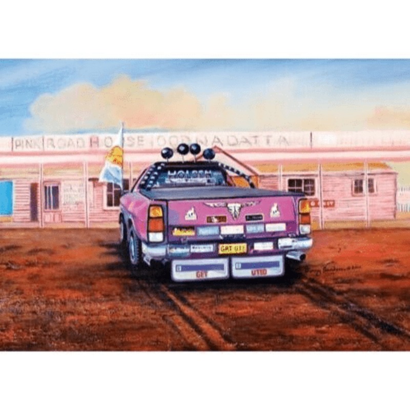 Buy Blue Opal Jenny Sanders Pink Roadhouse Puzzle 1000pc MyDeal