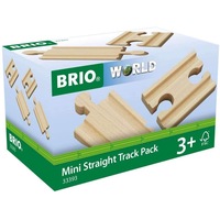 BRIO - Mini Straight Track Pack 4pc
