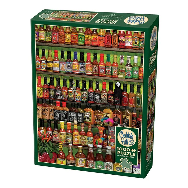 Buy Cobble Hill Hot Hot Sauce Puzzle 1000pc MyDeal