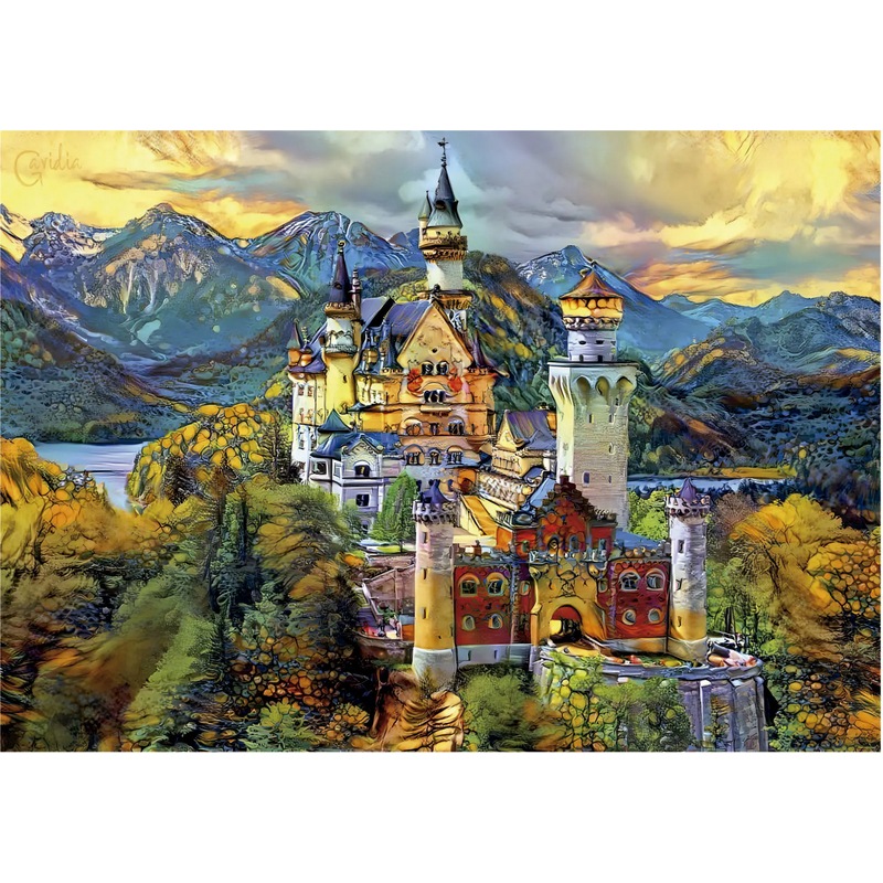 Buy Educa - Neuschwanstein Castle Puzzle 1000pc - MyDeal