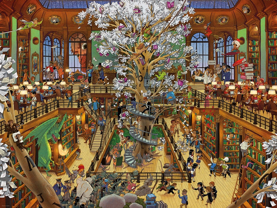 Heye - Oesterle, Library Puzzle 1500pc