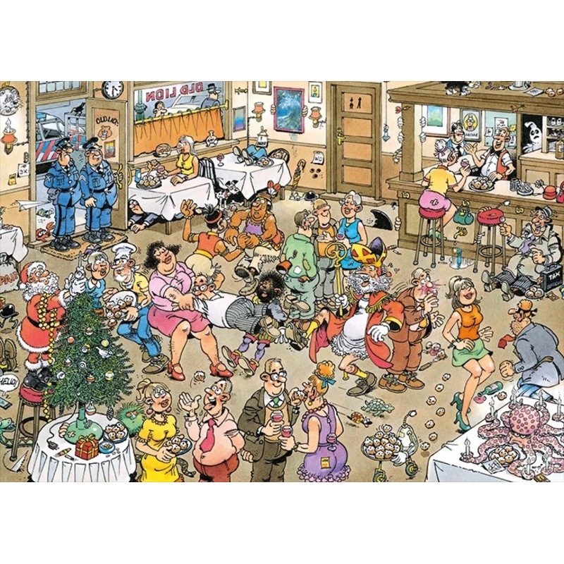 Buy Jumbo - Jan Van Haasteren New Year Celebration! Puzzle 500pc - MyDeal