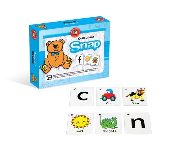 Learning Can Be Fun - Consonant Snap (160 Cards)