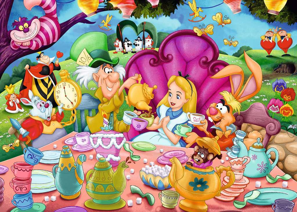 Ravensburger - Disney Alice in Wonderland Puzzle 1000pc